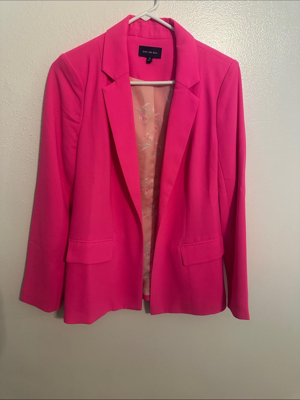 Hot Pink Blazer -XS